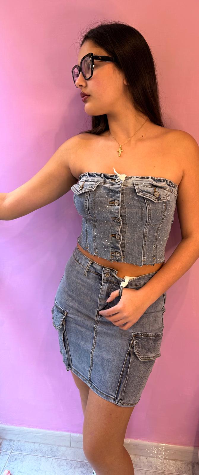 gonna denim cargo