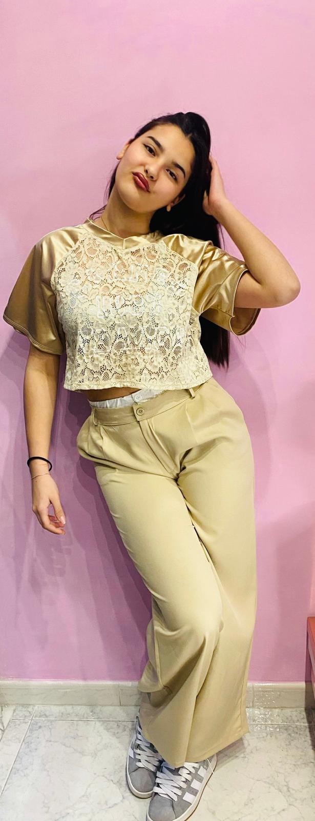 maglia "Vintage pizzo"