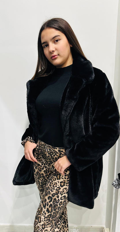 Cappotto Noir Opulence