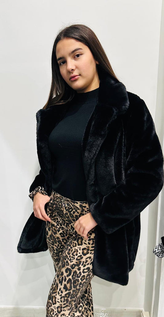 Cappotto Noir Opulence