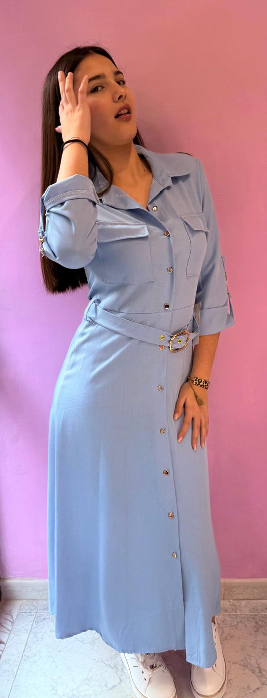 vestito "petalo di luna"