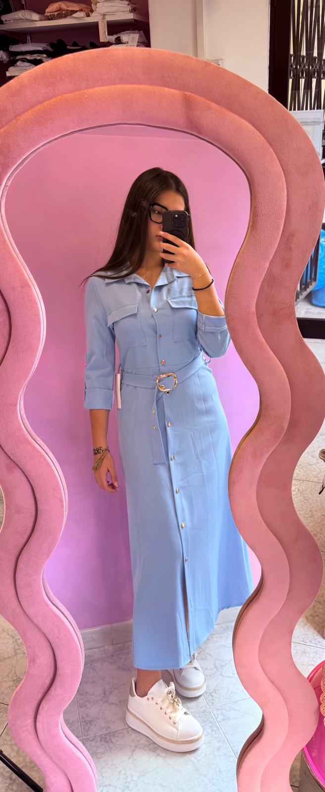 vestito "petalo di luna"