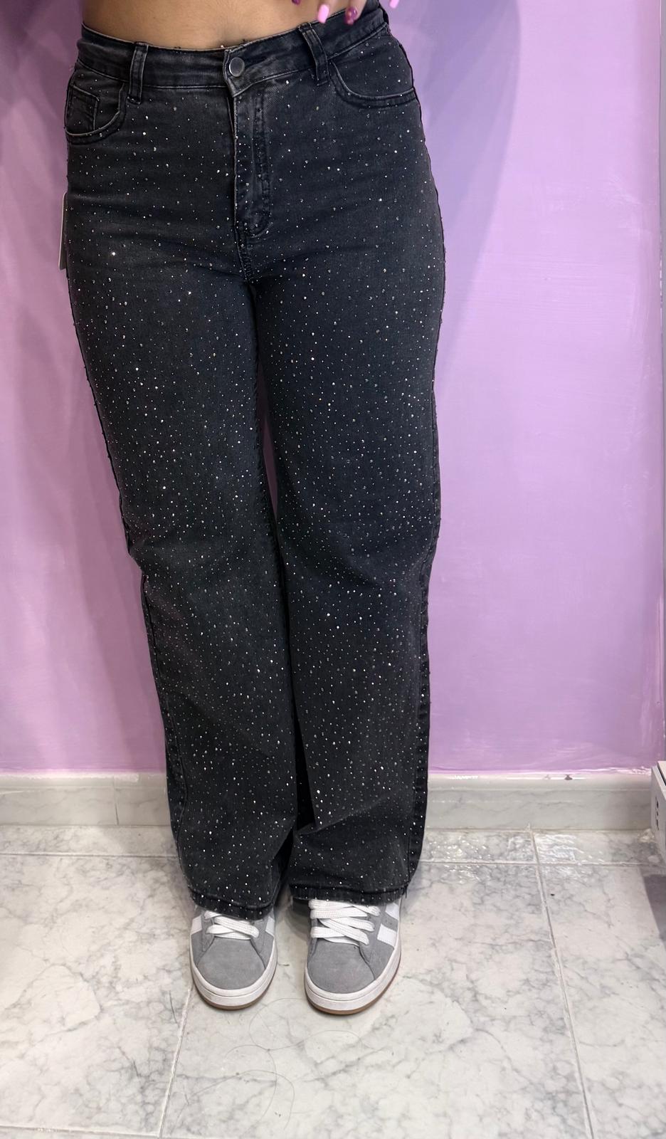 denim pioggia di diamanti